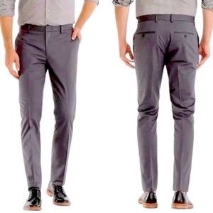 J.Crew Men's‎ Destination Tech Twill Pants Gray  32 X 34 NWT K0685 Chino